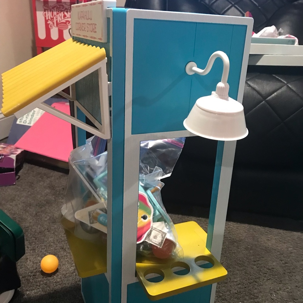 American girl Naneas shaved ice stand like new with all accessories